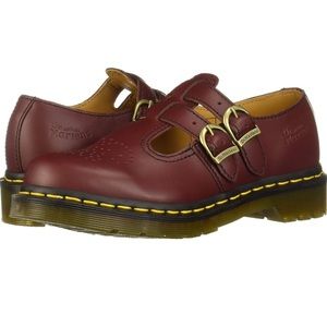 Brand New Dr. Martens Mary Jane in Cherry Red